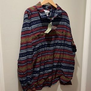 Goodfellow printed button up